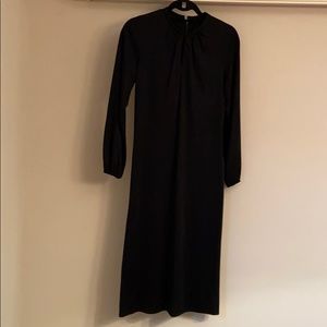 Black dress slim fit 1980’s style